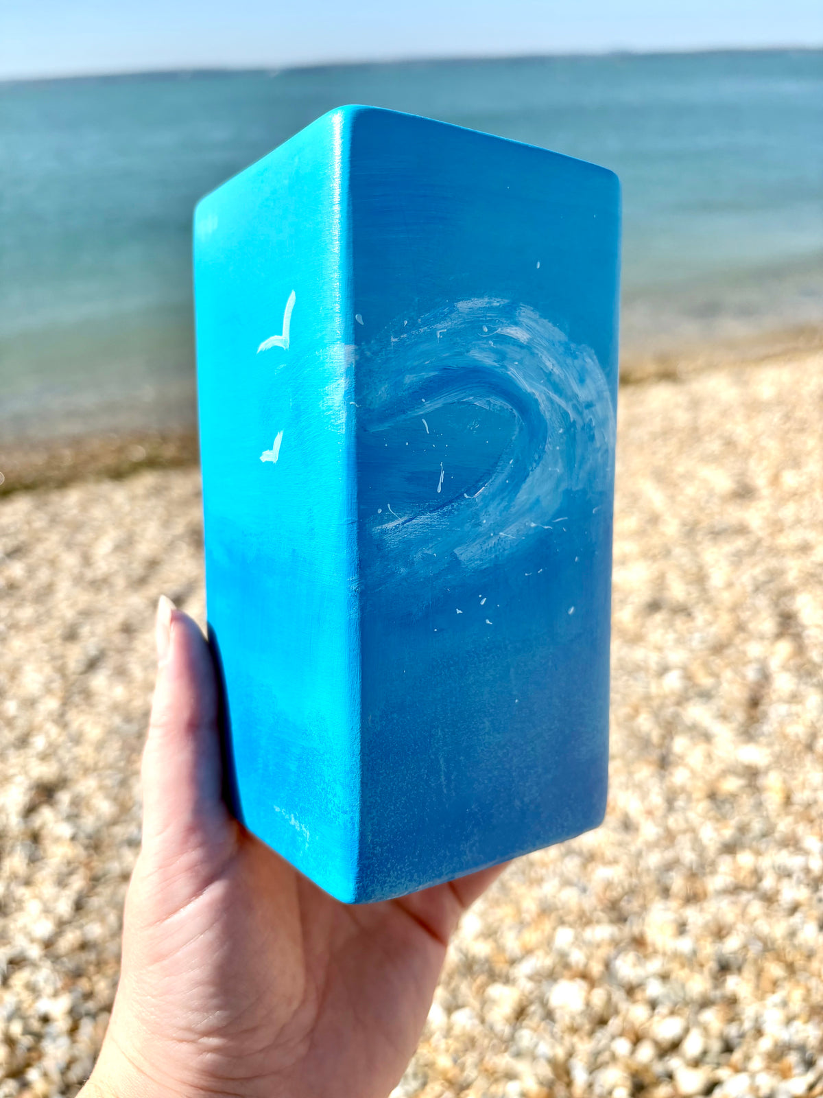 Limited Edition Sea Wave Ceramic Vase