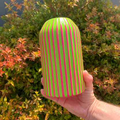 Hand Painted Vase And Pebble Art Frame Bundle