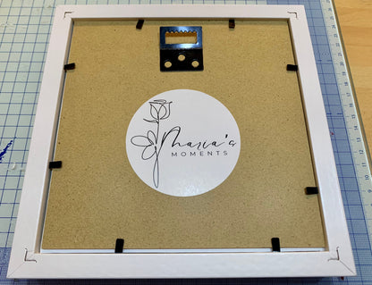 Birthday Pebble Art Frame Gift