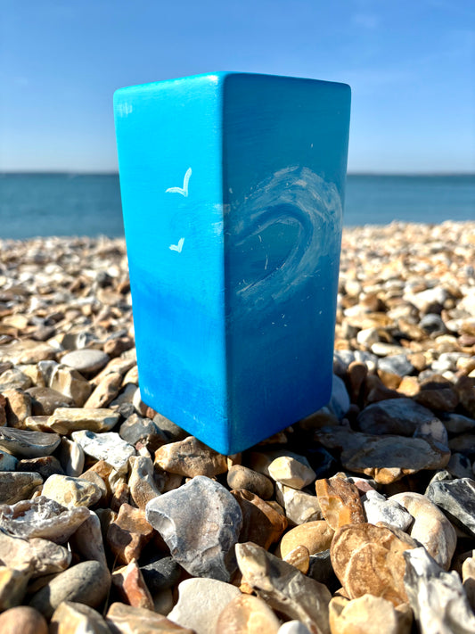 Limited Edition Sea Wave Ceramic Vase
