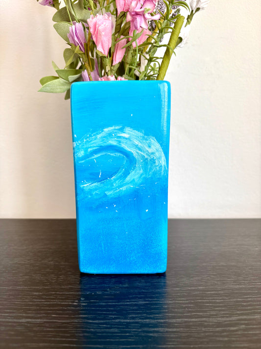 Limited Edition Sea Wave Ceramic Vase