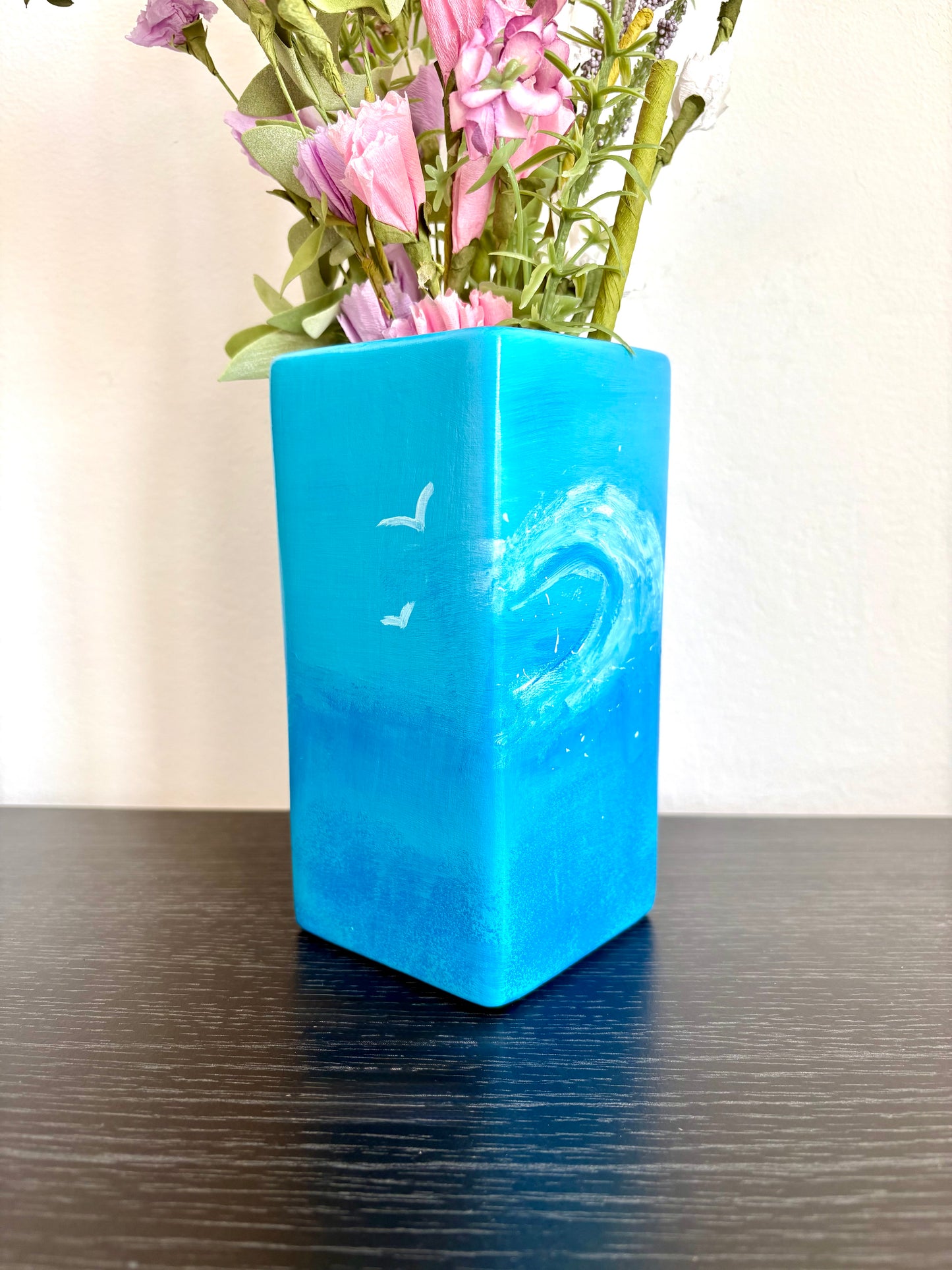 Limited Edition Sea Wave Ceramic Vase