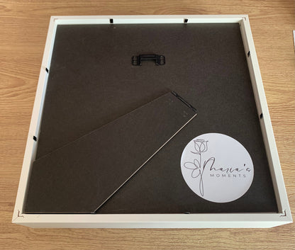 Personalised Birthday Pebble Art Frame